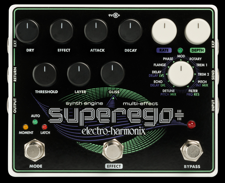 electro-harmonix SUPEREGO + (Plus) - 器材